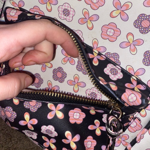 Mini flower print backpack - Picture 2 of 3